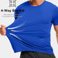 G Gradual Men's Workout Shirts Quick Dry Athletic Running T-Shirts Lightweight Moisture Wicking Short Sleeve Sports Gym Tops