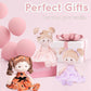 Soft Baby Doll Toys (12''), My First Baby Rag Doll for 1 Year-Old Girl Birthday Gift, Christmas Plush Toys Gift for Toddler Kids Infants-Halloween Special-Pumpkin