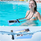 Large Waterproof Phone Pouch, [Expandable Space] Floating Waterproof Bag, IPX8 Dry Bag with Adjustable Lanyard for iPhone Samsung Google Up to 7.0" Blue