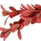 2-Pack 12 Inch Aquarium Silk Aquarium Plants, Artificial Plastic Plant for Small Tank, Goldfish, Fish Hides (Red, 12 Inch)