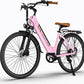 V80 Electric Bike, 1000W Motor 28MPH Ebike, 48V 13Ah Removeable Battery, 26'' City Cruiser Adult Electric Bicycles up to 70 Miles