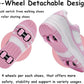 Roller Skate Shoes for Kids Girls Boys Detachable Wheeled Fashion Sneakers
