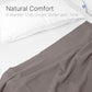 100% Cotton Herringbone Blankets, 90"X90" Queen, Throw Blanket for Bed All Season Cotton Blanket, Cozy Blanket,Throws & Bed Blanket, Throw Blanket for Couch, Modern Home Decor -Charcoal Grey