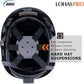 LOHASPRO Hard Hats Construction Safety Helmet ANSI Z89.1 Approved OSHA Hardhat, Vented Carbon Fiber Black Hard Hat with Chin Strap Tree Rescue Arborist Helmet(Black Graphite Pattern)