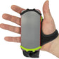 Noxgear Hand Held Phone Holder - Handheld Grip Phone Holder with Key Fob & Card Slot for Running, Jogging & Working Out - Compatible with All Phones - Machine Washable (Lime, Right Hand)