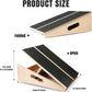 Calf Stretcher Slant Board, Professional Wooden Slant Board, Squats Calf Stretcher Physical Therapy Equipment, Adjustable Incline Board for Knees Ankle Achilles Heel Feet Leg