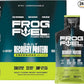 Frog Fuel Power Energized Protein Shot, 15g Protein Nano-Hydrolyzed Grass Fed Collagen, 120mg Caffeine, Fat & Sugar Free, 22 Amino Acids, 0 Carbs, Berry, 1 oz Packets, 24 Pack
