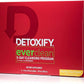 Detoxify – Ever Clean Cleansing Program – Honey Tea – 5 x 4 oz Bottles – 5-Day Solution – Green Tea, Vitamins & Minerals – Plus Sticker and Bag