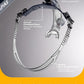 CAPAS Training Swim Snorkel for Lap Swimming, Swivel Headband Ultimate Fit Center-Mount Swimmers Snorkel with Liquid Silicone Mouthpiece Adjustable Strap, Designed for Adult Men Women
