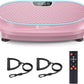 Curved Vibration Plate Exercise Machine, Vibrating Plate 400 lbs Capacity with 9 Auto Modes and 120 Adjustable Speeds, Large LED Display, Touch and Remote Control, Vibration Platform for Home