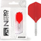 RED DRAGON Darts – Nitro Flite Integrated Flight & Shaft System – No.2 Shape and Design - Available in Short, Intermediate & Medium - Available in Variety of Colours - Professional Darts Accessories