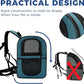 Apollo Walker Dog & Cat Carrier Backpack for 4-15lb Pets - Ventilated Safe Design with Padded Back Support, Breathable Mesh Pet Backpack for Hiking, Travel, Outdoor (Teal)