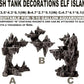 Fish Tank Decor Rocks.Aquarium Decoration Model.Easy and Quick Solution for Aquascaping.(Elf Island)
