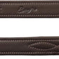 Exion FlexiStrong Stirrup Leathers for English Saddles – 1" Premium Calfskin with Nylon Core – Numbered Holes, Stainless Steel Buckles – Black/Brown – Horse Riding Gear (48"/120cm to 62"/155cm)