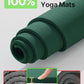 YOTTOY Large Yoga Mat (75 * 52 * 1/2inch),Extra Wide TPE Exercise Mat,Non-Slip Workout Mat for Pilates, Fitness, Barefoot, Home Gym Studio with Strap and Towel