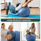 Trideer Yoga Ball – Anti-Burst Exercise Ball for Pregnancy, Office, Birthing, Stretching & Core Workout – Home Gym & Therapy