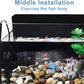 hygger 2100 GPH Aquarium Wave Maker Pump with Strong Magnetic Suction Base, Ultra-quiet 360 Degree Rotating Submersible Power Head, for 75-130 Gal Freshwater Saltwater Tank