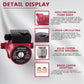 3/4 NPT 110V Hot Water 3-Speed Cast Iron Circulation Pump Circulator Pump