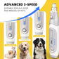 Dog Nail Grinder and Clippers - Upgraded 3-Speed Electric Rechargeable Pet Nail Trimmer with LED Light Super Quiet Paws Grooming Kit Painless Grinding Tool for Large Medium Small Dogs & Cats