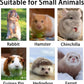 BNOSDM Rabbit Grinding Claw Pads Natural Hamster Lava Stone Teeth Grinding Scratching Pad Chew Toy for Small Animals
