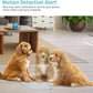 Pet Camera, 2K HD Dog Camera with Phone APP, 360° Pan/Tilt View Puppy Cam, One Click Call for Baby Monitor, MagivPix Night Vision,Motion Tracking Alarm with Cloud/Local SD -2 Pack