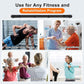 Fitness Exercise Bar,Elastic Fitness Bar,High Frequency Vibration Training Fat Buring Workout Bar for Yoga Pilates Sports,Power Twister for Arm,Abdominal Muscles Strength Exercises In Home Gym