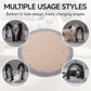 Cat Arch Self Groomer Massager, Kitty Grooming Brush with 2 Brushes and Heavy Plush Base, Cat Face and Back Scratchers, Scratching Post for Indoor and Outdoor Cats with 2 Plush Balls