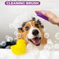 Dog Brush for Shedding Grooming,6 Pack Long-Pin Brush Set for Long Haired Dog Cat Goldendoodles Poodles Doodles Purple