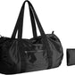 pack all Lightweight Travel Duffel Bag, Water-Resistant Sports Gym Bag, 32L Foldable Weekender Bag for Fitness, Hiking and Camping (Black)