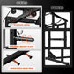 S21 Power Cage, Multi-Function Power Rack with Adjustable Cable Crossover System, 2000LBS Squat Rack for Home Gym with More Training Attachments