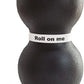 Infinity Roller, Peanut Foam Roller, Large 8-Inch Double Massage Ball Exercise Roller (Black - Firm)