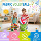 KUYUTQ Soft Light Quiet Indoor Volleyball for Kids Youth Beginners, Perfect for House Yard Training Practice Games(Deflated)