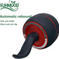 Ab Roller Wheel with Built-in Spring Resistance, Ergonomic Core Workout Equipment for Home Gym, Dual-Wheel Design & Non-Slip Grips - 300lb Capacity