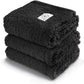 1 Pack 3 Calming Blankets Fluffy Premium Fleece Pet Blanket Soft Sherpa Throw for Dog Puppy Cat Black Large (41"x31")
