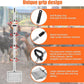 15 inch Large Chicken Poop Scooper with Ergonomic Grip, 6 in 1 Detachable Chicken Scooper for Poop Shovel (20 to 79"), Stainless Steel Sifting Shovel for Chicken Coop/Goat Stall/Stable Cleaning Tool