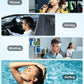 Swimming Headphones IP68 Waterproof, Bone Conduction Headphones MP3 Player Built-in 32G Memory, Bluetooth 5.4 Wireless Headset, Open Earphones Sports Suitable for Running, Cycling, Exercise