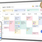 Dragon Touch 21.5" Digital Calendar Chore Chart – 1080P Full HD Interactive Touchscreen, Smart Family Planner, Hearth Display Digital Calendar Wall & Desk Mountable for Seamless Scheduling Black