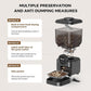Automatic 6L Cat and Dog Feeder - Pet Feeder with WiFi and Smart Control via App - for Cats and Small Dogs, Auto Timed Food, Stainless Steel Bowl, Dual Powered, 12-Day Battery Life After Power Off