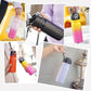 Insulated Water Bottle with Straw and Carry Loop,18 oz Stainless Steel Double Wall Vaccum Metal Water Flask with Leak-proof Lid,Oasis