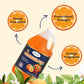 Multi Purpose Cleaner Pet Odor eliminator - Concentrate MAKES 64 GALLON - MADE IN USA- pH Neutral - ORANGELEAN Strong Odor Floor Cleaner - Orange Stain Remover 128 oz