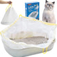 KONE Cat Litter Box Liners Jumbo 45 x 18 inch Heavy Duty Drawstring Bags 20 Count