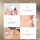 Body Glitter Spray, Moisturizing Bronze Body Shimmer Luminizer Glow Illuminator Quick-Drying and Non-Sticky Liquid Highlighter Spray for Face Hair Glitter, 60ML -Rose Gold