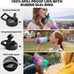 One Gallon Water Bottle Insulated, Triple Walled Vacuum Stainless Steel (Cold for 48 Hrs), Leak Proof & Non-BPA, Large Water Flask Jug with Paracord Handle & Straw Spout Lids