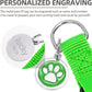 PUPTECK No Pull Dog Harness Soft Adjustable Basic Nylon Step in Puppy Vest Outdoor Walking with ID Tag, Green, XS