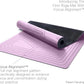 agoy Pro+ Warrior - Premium Non-Slip Yoga Mat – Eco-Conscious Design - PU Mat With Wet/Dry Grip+ - Focus Alignment - Lazer-Etched Technology - A Portable Standard Size Mat for All Styles of Yoga