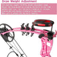 Youth Compound Bow Set 15-45 Lbs for Teens and Beginner, Package with Archery Hunting Equipment, Max Speed 260fps, Adjustable, Right Hand
