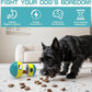 Interactive Dog Puzzle Toys for Indoor Adjustable Food Dispensing Treat Dispenser Ball & Slow Feeder for Large/Medium/Small Dog to Keep Them Busy, Green