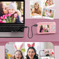 Digital Camera,FHD 1080P Kids Camera 44MP Point and Shoot Digital Cameras with 32GB Card,16X Zoom,Anti-Shake,Date Stamp,Compact Small Cameras Photography for Kids Student Teen Girl Boy(Pink)