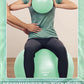 Yoga Ball for Exercise, Pilates Set, 4 Sizes Fitness Ball for Workout, Birthing, Pregnancy, Physical Therapy- Pump Included