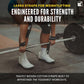 Element 26 Lifting Wrist Straps (Pair) With Guide - Weightlifting & Strength Training Straps for Men and Women